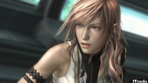 Final Fantasy 13's heroine, Lightning